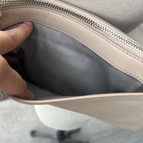 Rebecca Minkoff Cream Studded shoulder/ CB handbag - Picture 3 of 5